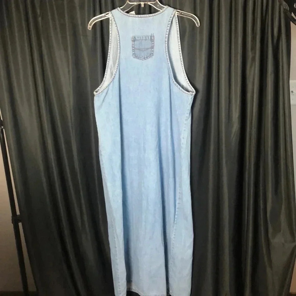 Vintage‎ Denim Dress - Picture 3 of 4